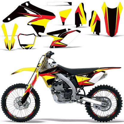 Graphic Stickers +#PLT/RIM Decals for Suzuki RMZ 250 (2010–2018)