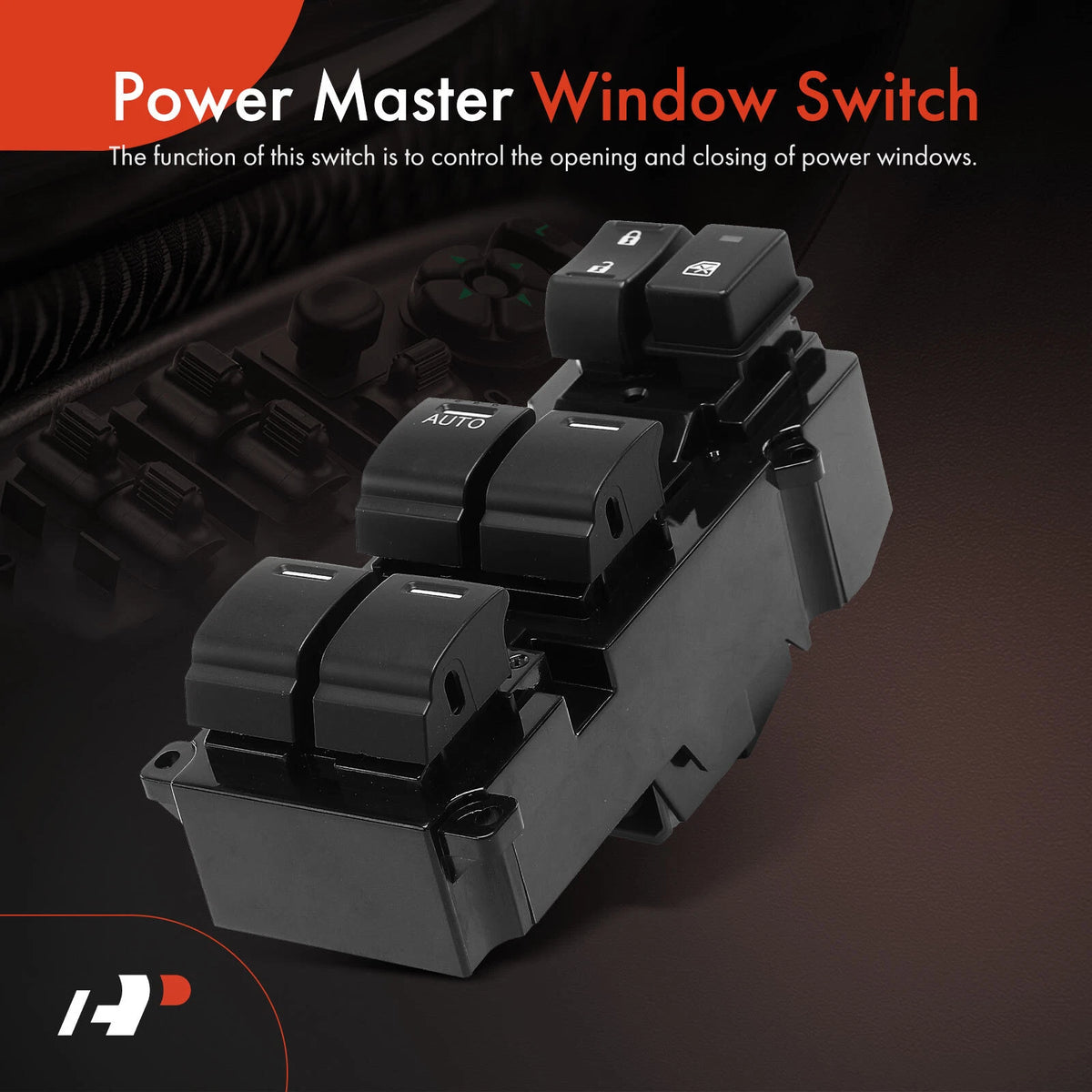 Front Left Power Window Switch for Honda Civic (2012) 1S14128, SW11104, 35750TR0A01, DWS1926