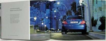 Mercedes-Benz CLK-Class Coupe Sales Brochure (2004) - German Text
