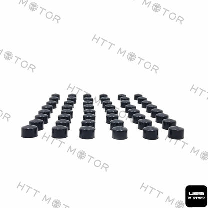 48X Black Cap Cover Kit for Harley (1984–2003) Sportster