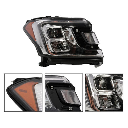 Pair of Halogen Headlight Assemblies for Ford Expedition 2018-2021