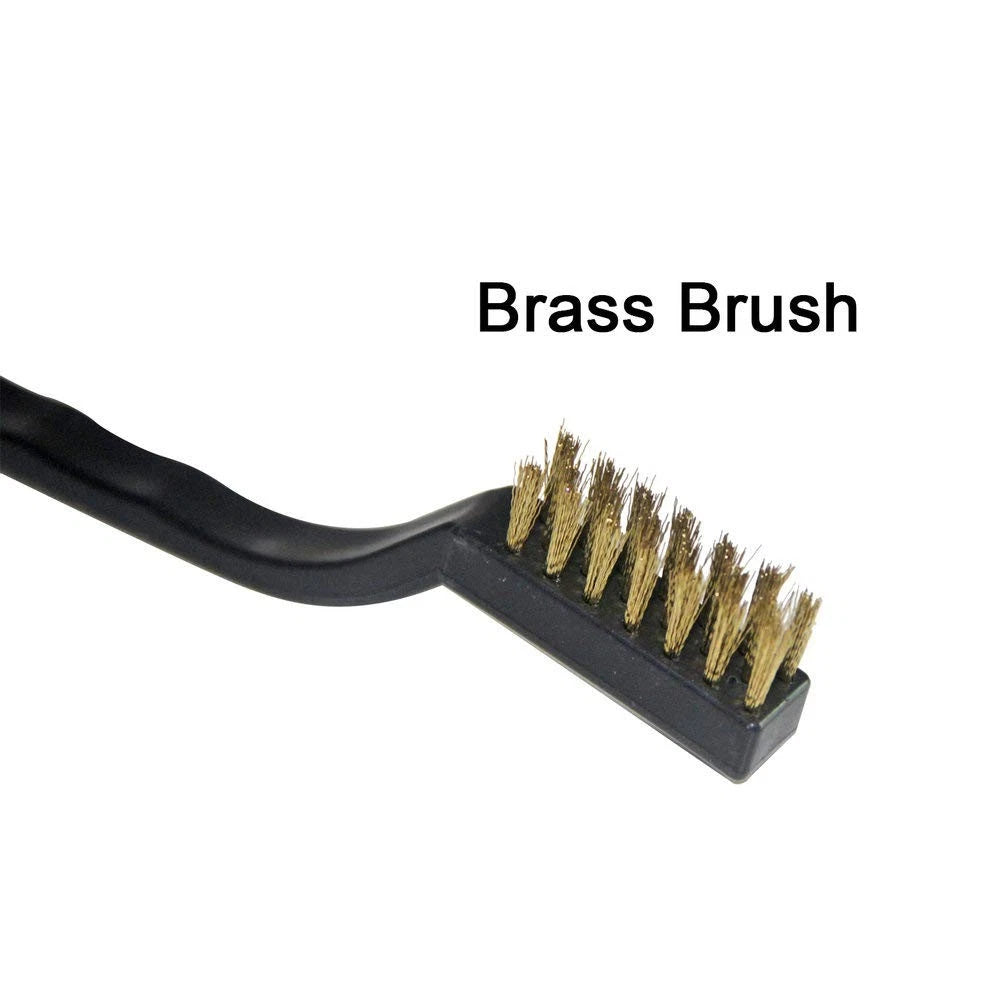 9PCS Mini Brass Brushes Set for Automotive Cleaning Tools