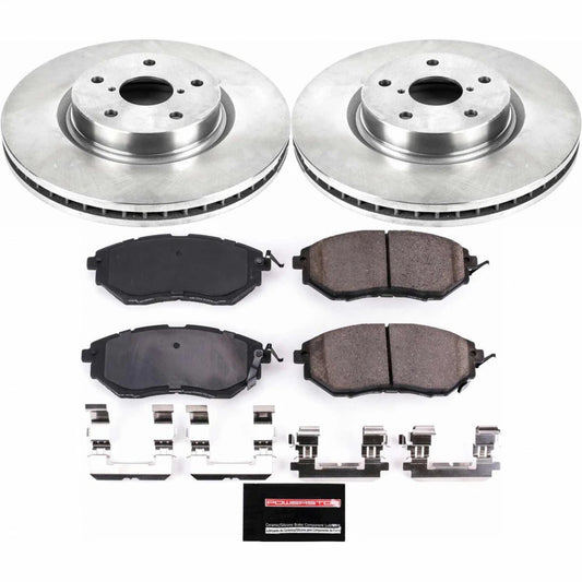 Power Stop Brake Kit for Subaru Outback (2015–2019) TLX-psbKOE7028-CL360A71