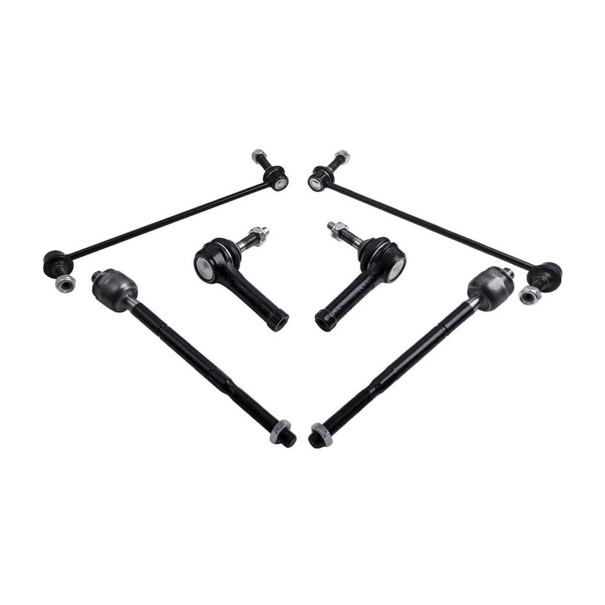 Front Strut & Control Arms for 2013-2019 Ford Explorer 3.5L V6 AWD