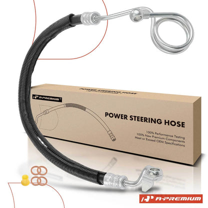 Power Steering Pressure Line Hose Assembly for Audi A4 Quattro (2005–2009) - 8E1422893DJ, 8E1422893DD, 8E1422893BS