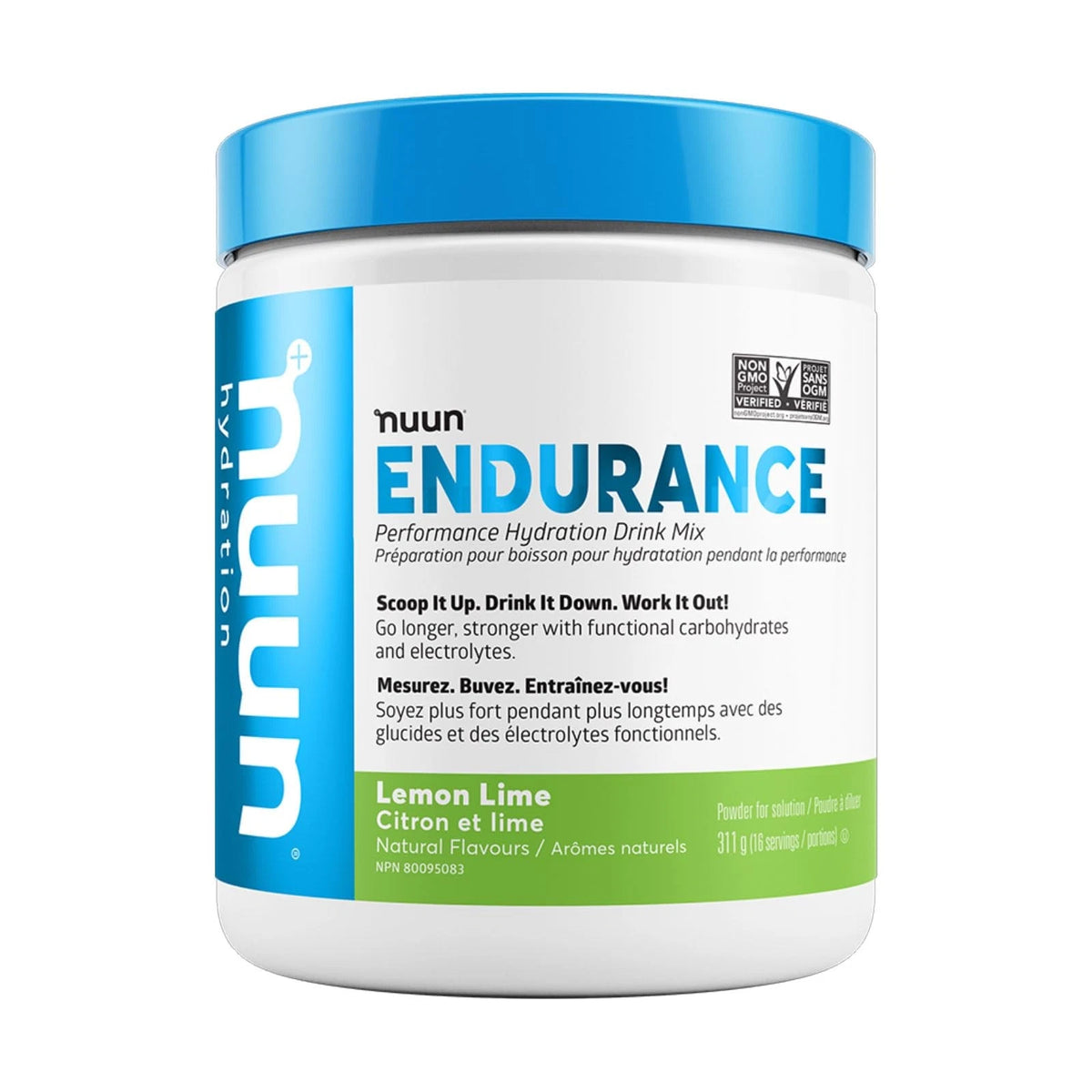 Nuun Hydration Endurance Powder Lemon 16 Servings (Pack of 1)