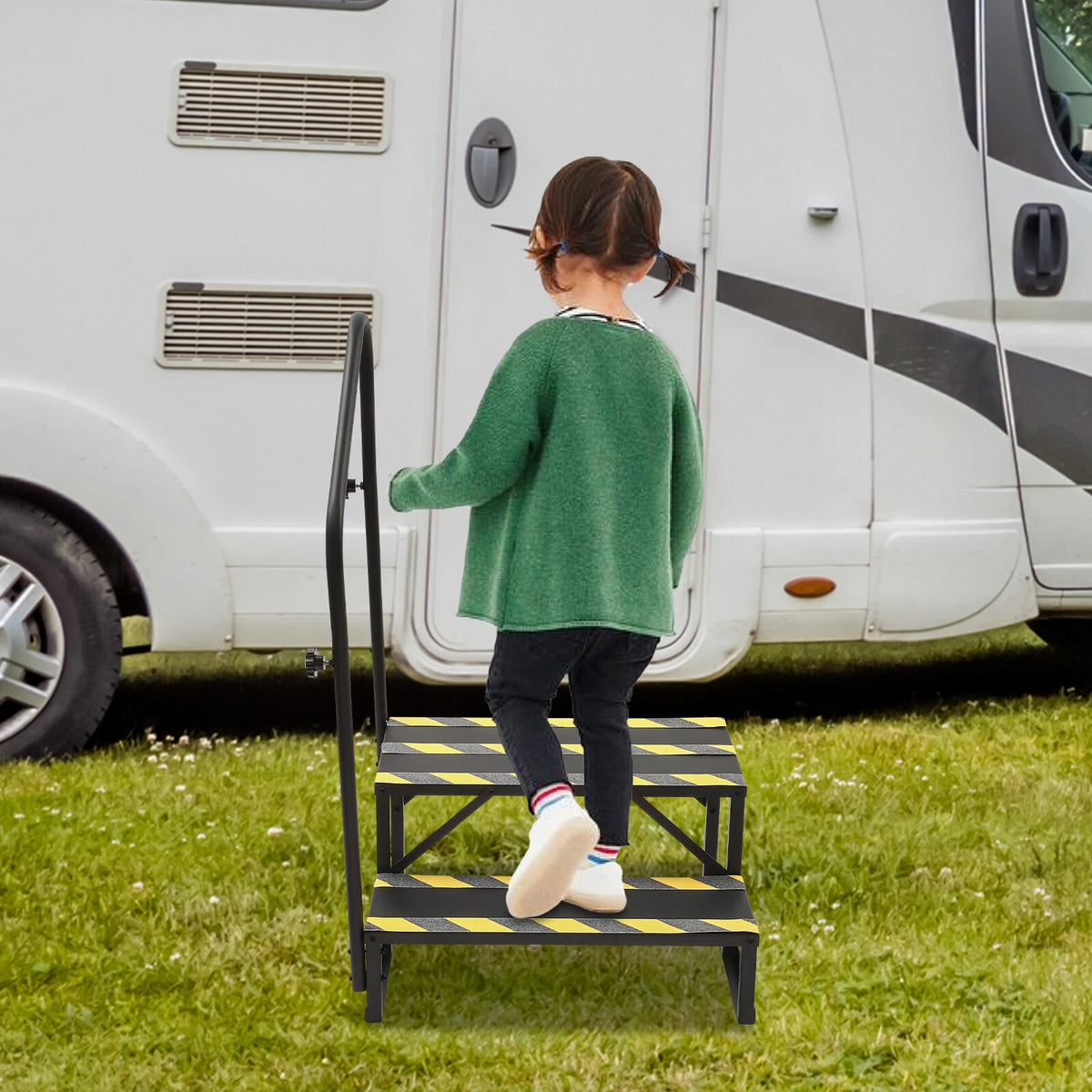 2X RV Exterior Steps for Camper (No Specific Part Numbers)