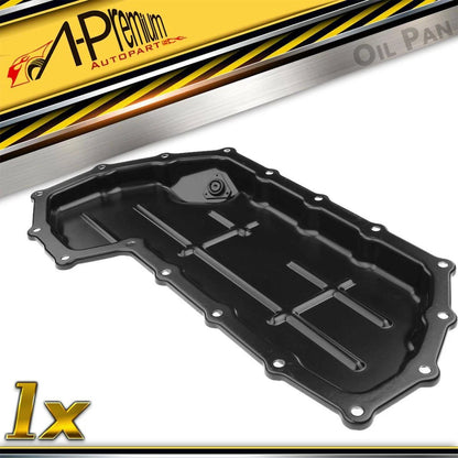 1X Lower Engine Oil Pan Sump for Ford Thunderbird, Lincoln LS (2002–2005) - XW4Z6675BA, XW4Z-6675-BA