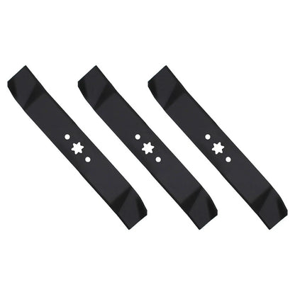 3 Outer Mulch Blades for 46" Decks (742-0611, 742-0644)