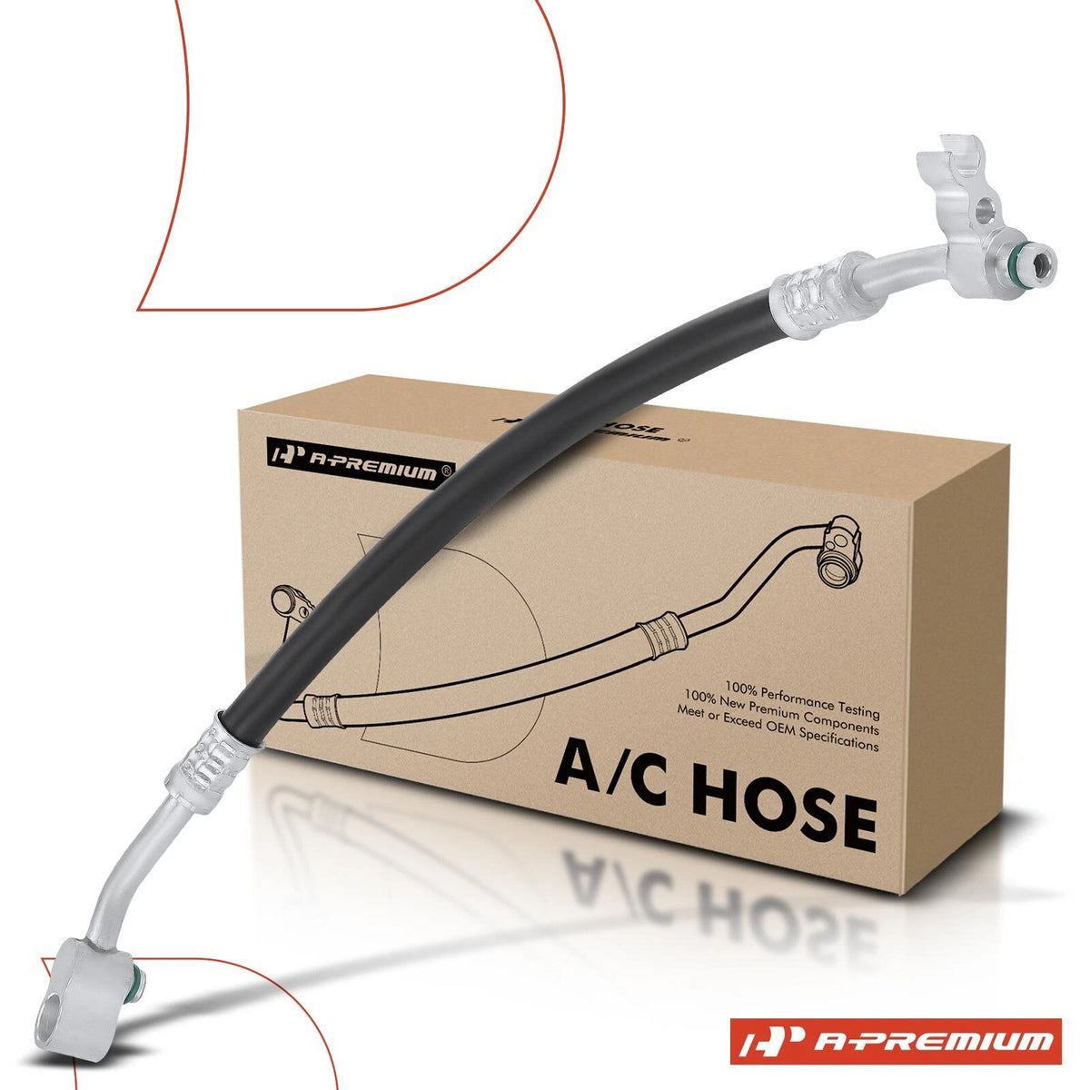 A/C Refrigerant Discharge Hose Assembly for Mercedes-Benz E350 (2006–2009) 2118305415, HA11626C