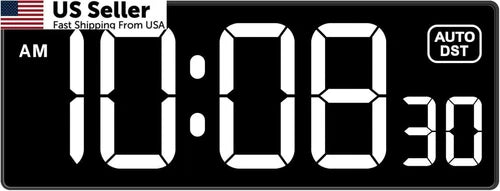 LED Digital Wall Clock for Soobest (10.2")