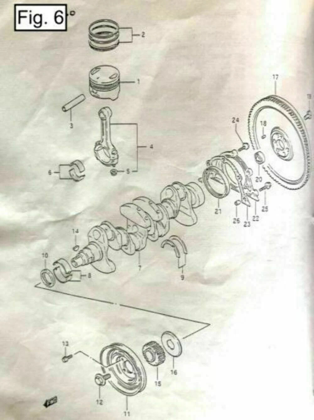 Standard Engine Bearings for Suzuki Samurai (1985–1995)
