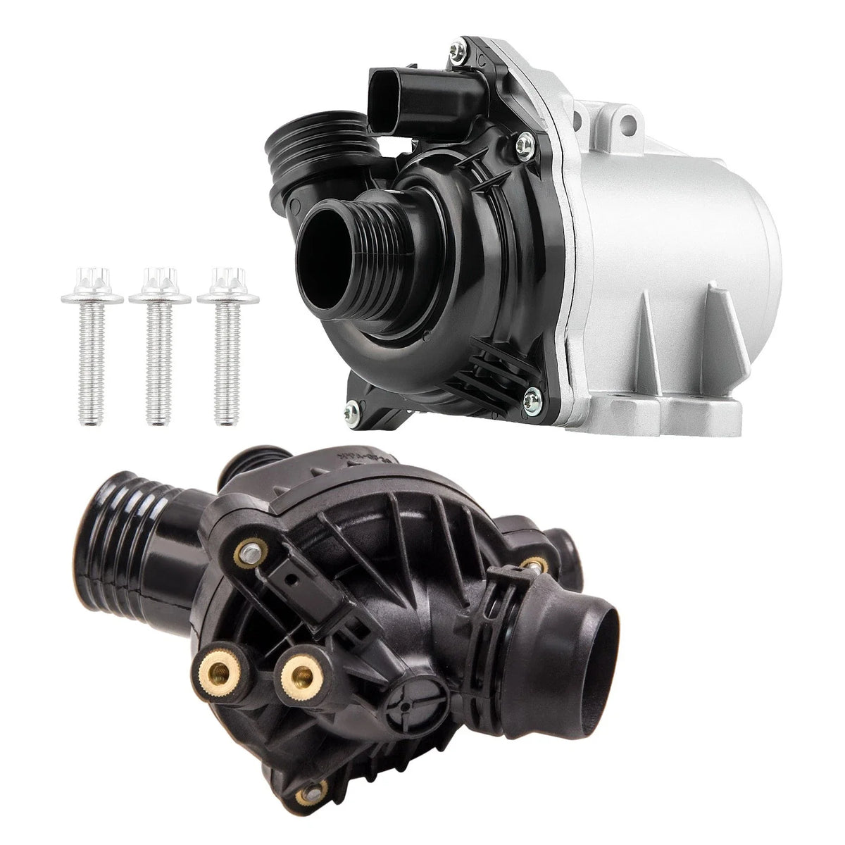 Thermostat Water Pump & Bolts for BMW E60 E83 E91 E92 (2007-2013)