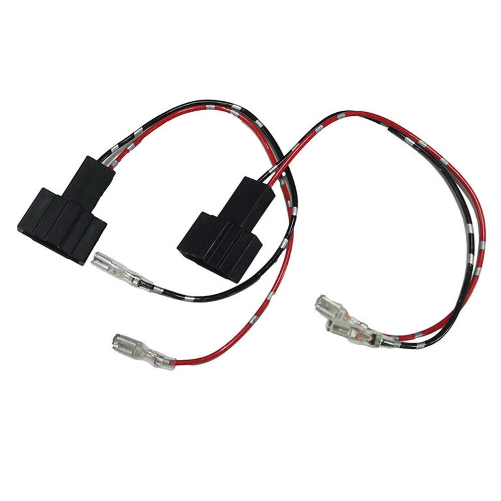 2Pcs Car Speaker Wire Harness Adapter Connector for Audi