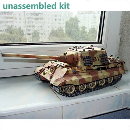 1/25 Jagdtiger Heavy Tank Model Kit Unassembled Collection