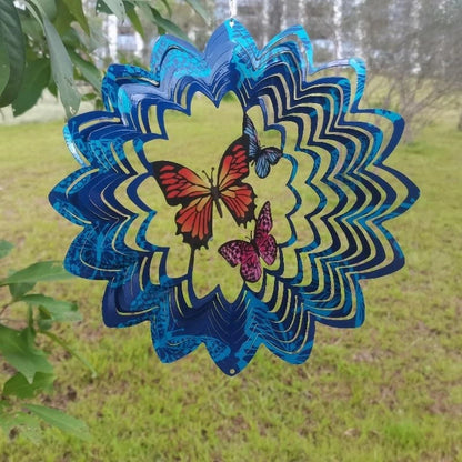 Butterfly Wind Spinner for Outdoor Use