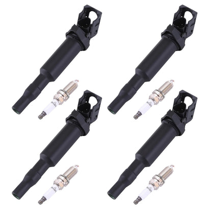 4-Pack Ignition Coil Pack UF-592 for BMW 228i 320i 328i 428i 528i 535i (2012–2019)
