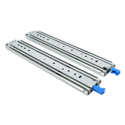 1 Pair Locking Drawer Slides for Universal Use (16 Inch, 500 lbs Capacity)