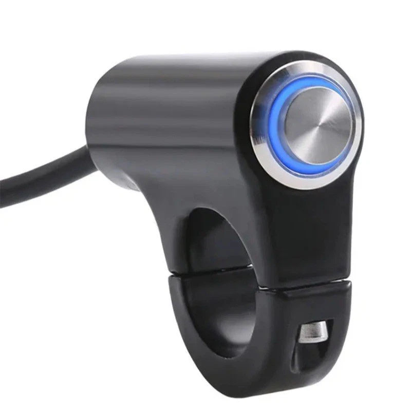 LED Spot Dual Flash Power Switch for Motorcycle