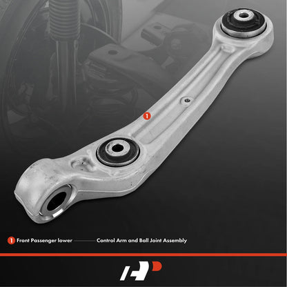 Front Right Lower Control Arm for Audi S8 A8 Quattro (2013–2018) 4H0407152A 4H0407152B 4H0407152C RK642813