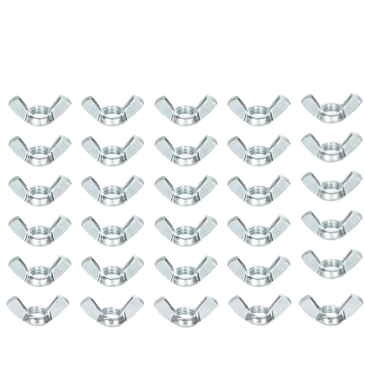 30 Pcs 1/4"-20 Wingnuts for Automotive Applications