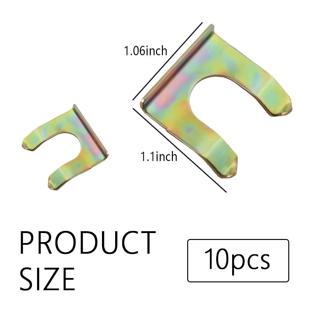 10PCS Brake Line Clips for Universal Use (360° Clamping Force)