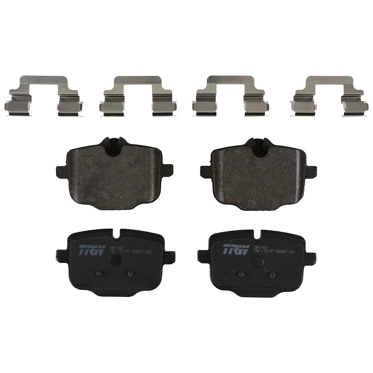 Set of 2 TRH1469 Brake Pad Sets for BMW X5 2011–2021