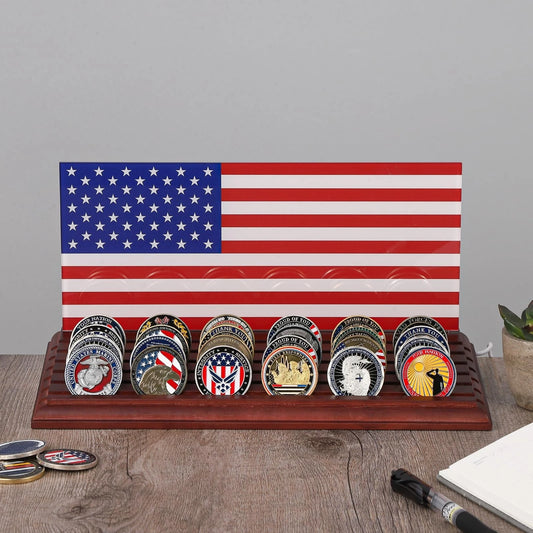 Light Up Coin Holder for American Flag (2010–2023)