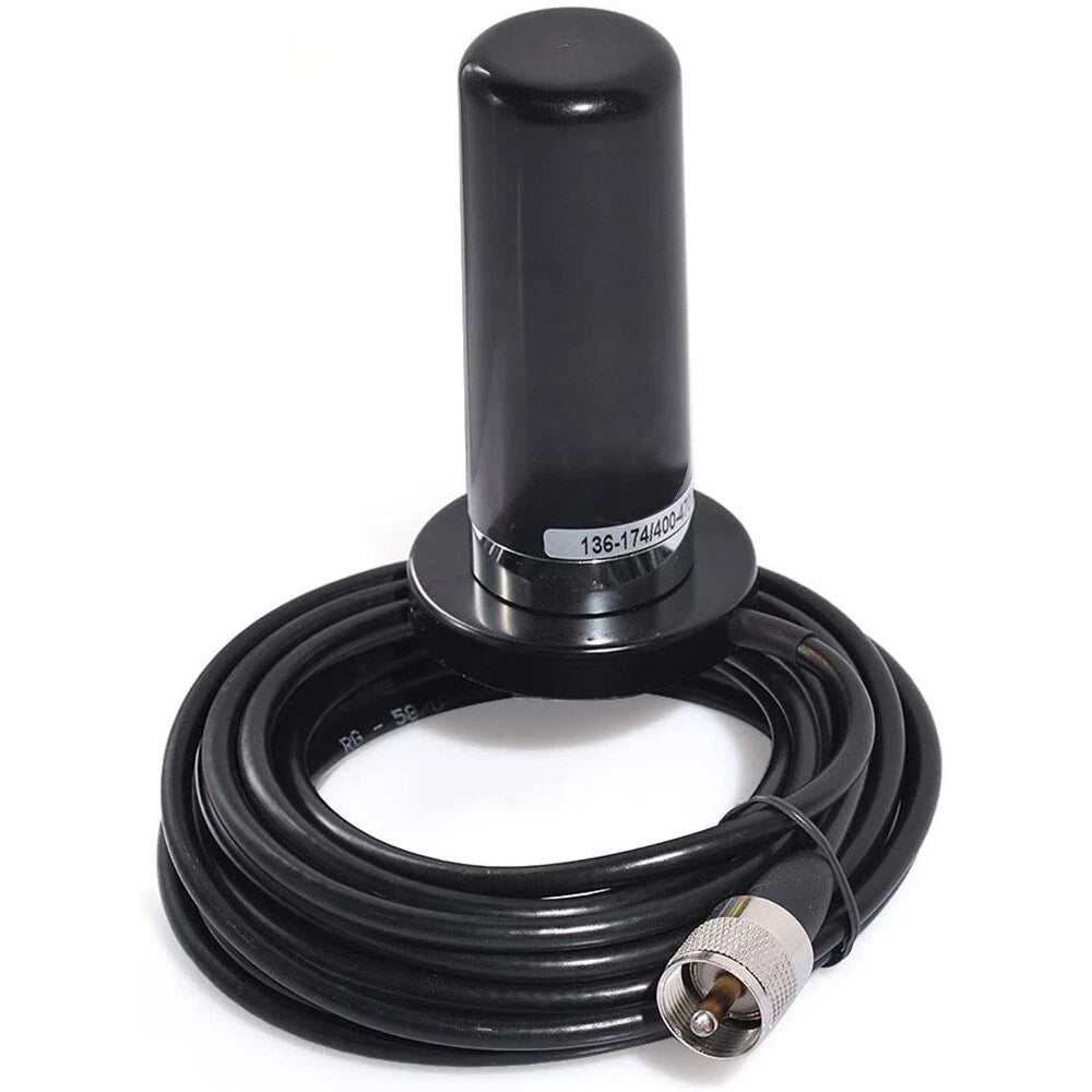 Dual-Band Antenna Magnetic PL259 Mount for Car Vehicle Radio