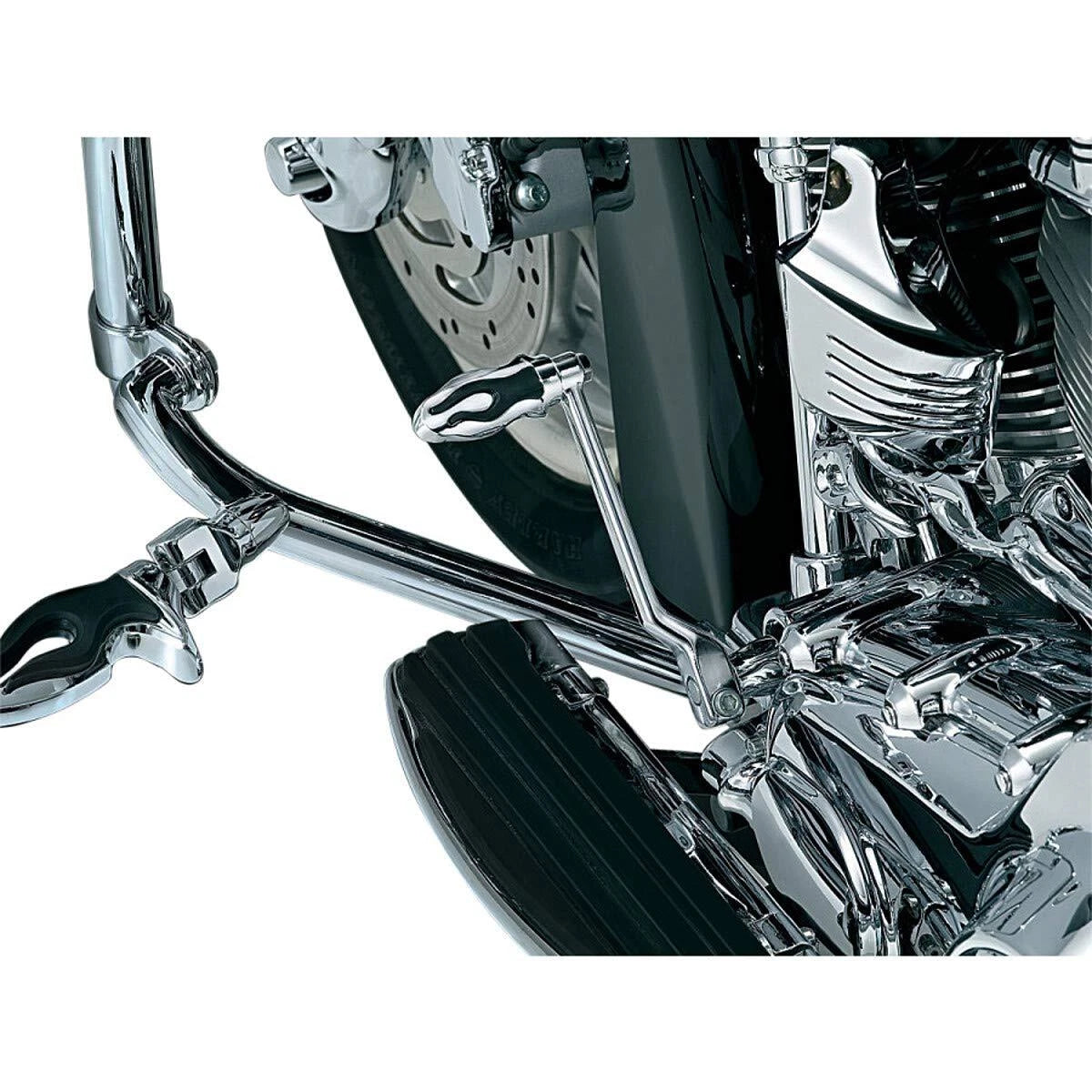 Kuryakyn Flamin' Shift Peg Chrome for Motorcycle (4418)