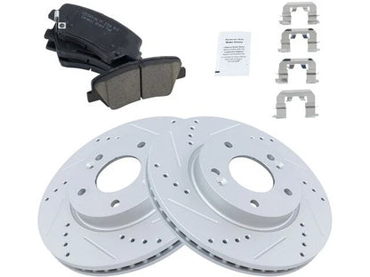Brake Pad and Rotor Kit for Hyundai Elantra Coupe (2013–2014) 11993WRZJ