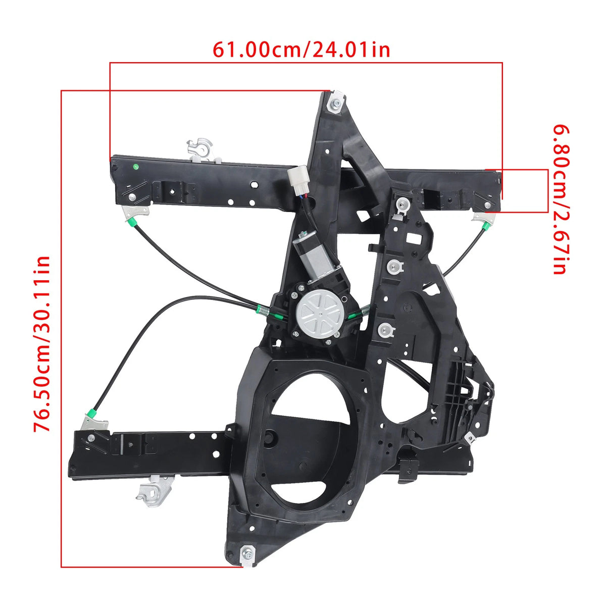 Front Left Electric Window Regulator Assembly for Ford Expedition (2003–2006) BCK50006K