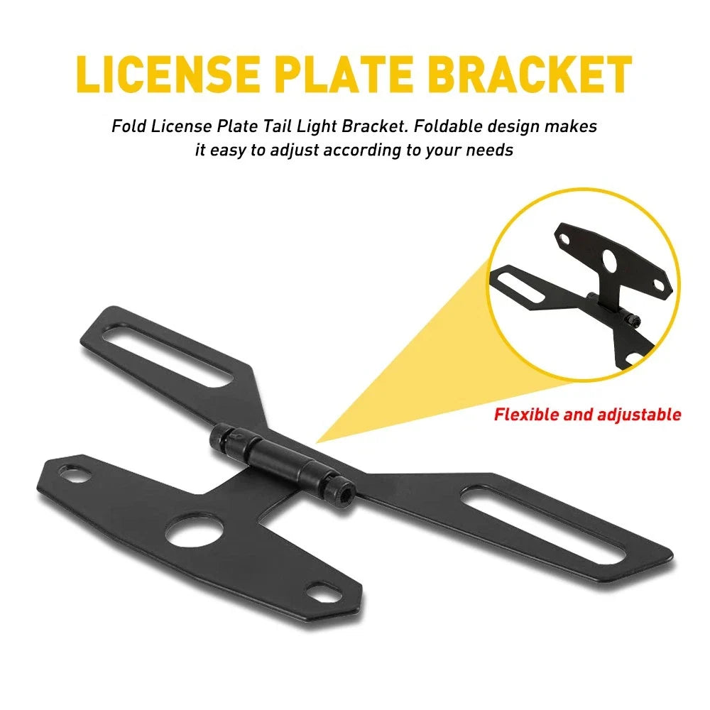 License Plate Bracket for Motorcycle