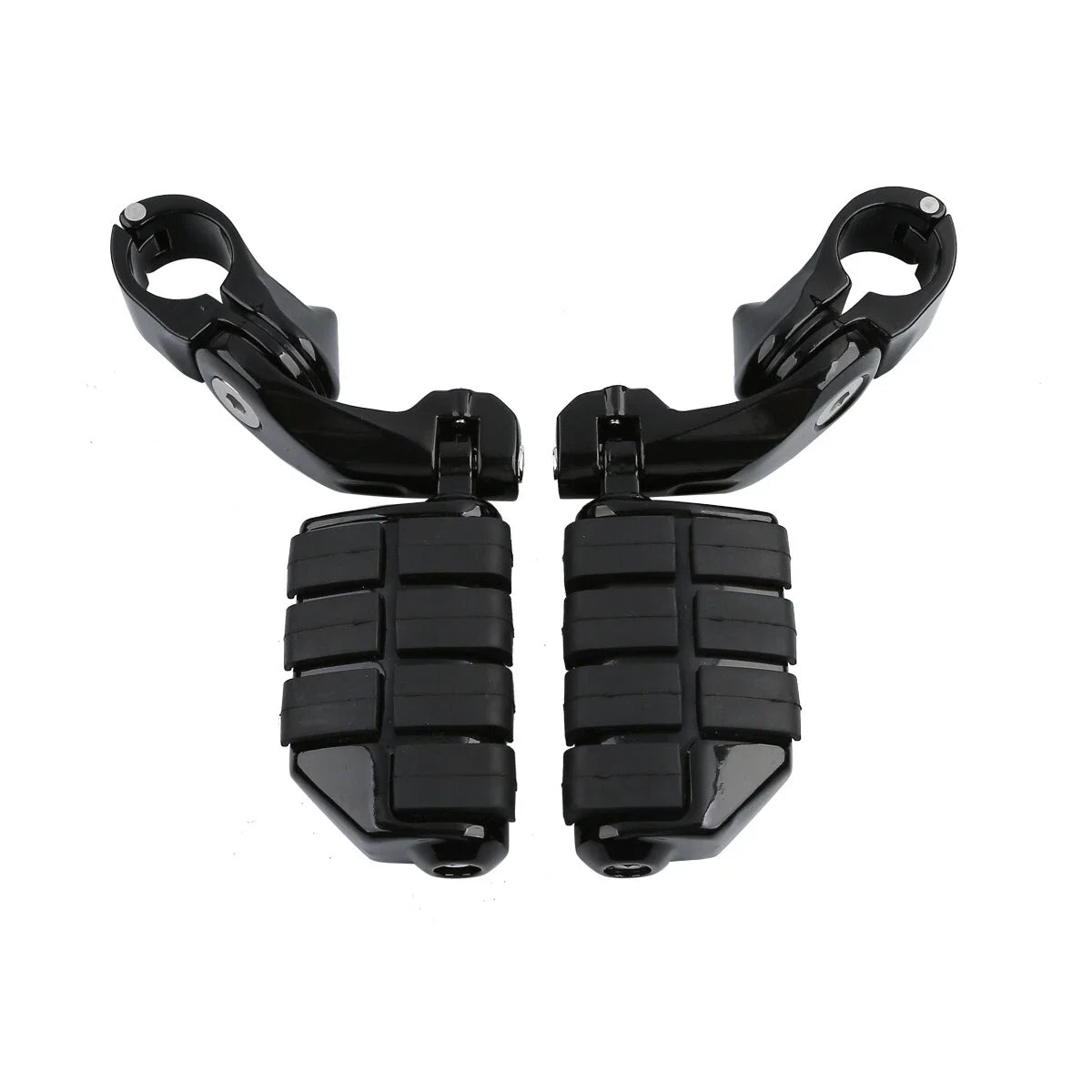 Adjustable 1.25" Foot Peg Mount Clamps for Motorcycle (32mm)