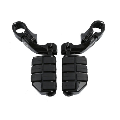 Adjustable 1.25" Foot Peg Mount Clamps for Motorcycle (32mm)