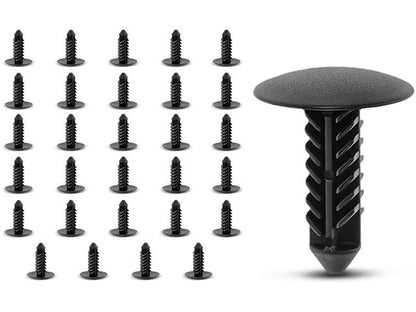 Set of 4 Fender Liner Splash Shield Retainer Clips for 68237FKWJ