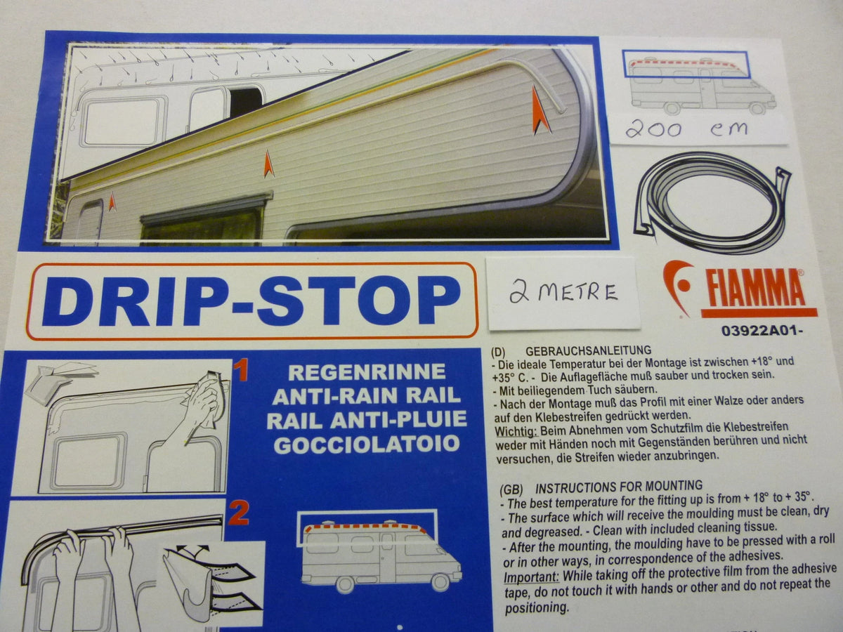 2M Drip Stop for Motorhome/Caravan (Self Adhesive)