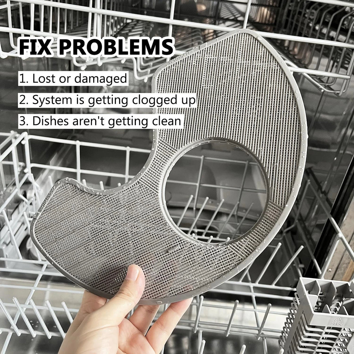 Dishwasher Filter Replacement for WPW10463906