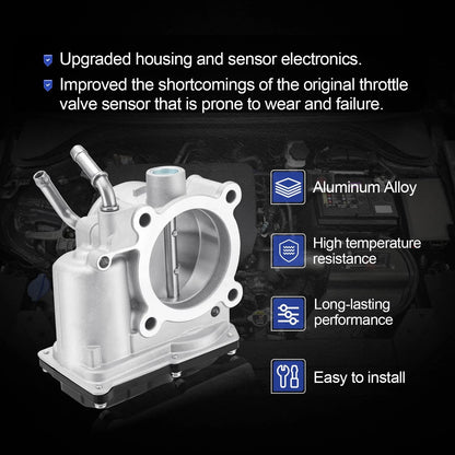 Electronic Throttle Body for Hyundai Elantra, Tucson, KIA Forte, Soul (2011–2020)