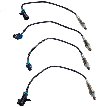 4X Oxygen O2 Sensor for Chevy GMC Sierra 1500 (2006–2007) 234-4018, 234-4087, 234-4112, 234-4285, 234-4337