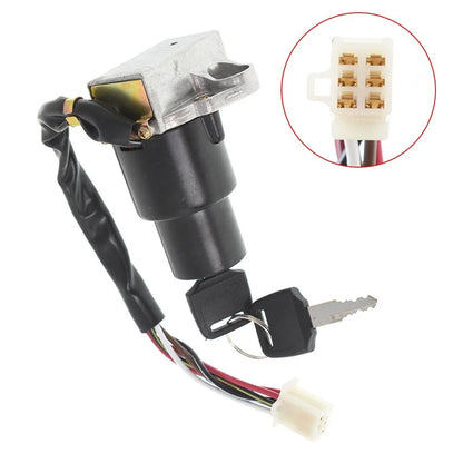 Ignition Key Switch for Kawasaki KLR650 (1987–2007)