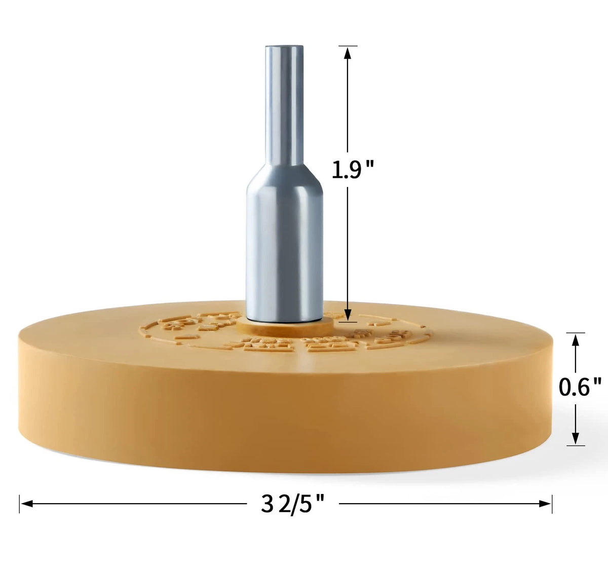 Decal Eraser Wheel for Pin Stripe Removal Tool (1 Pack)