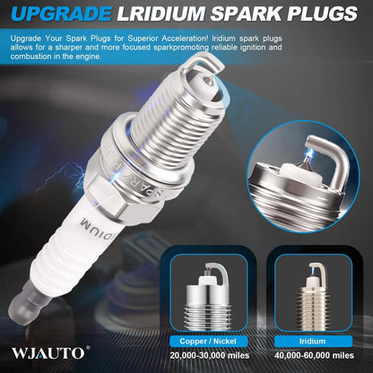 4X Iridium Spark Plugs for