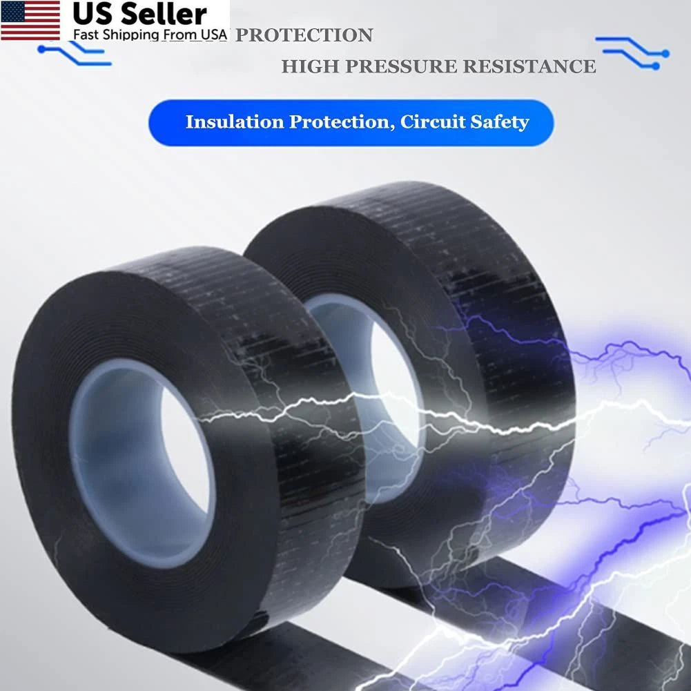 Electrical Tape for JR JUN RONG (Flame Retardant, Black)