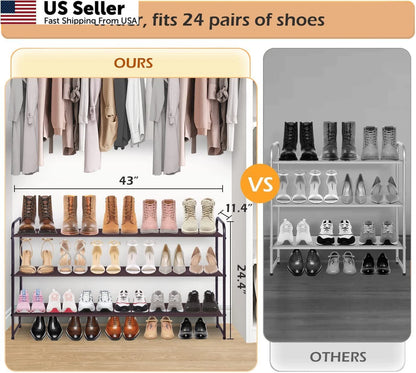 3 Tier Shoe Rack for Closet Organizer Storage (2010–2023)