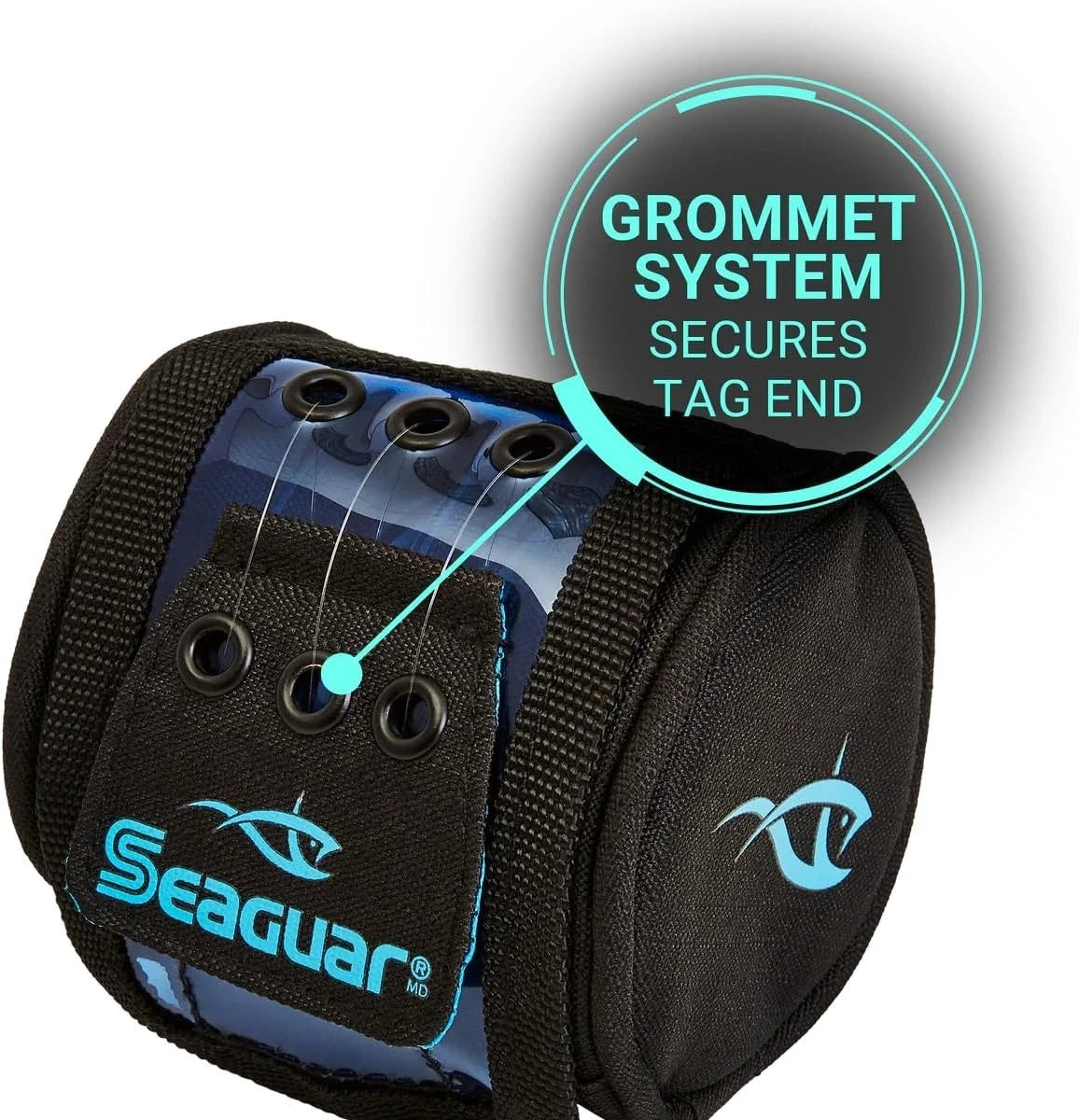 Fishing Tackle Storage Bag for Versatile Use (Holds 3 Small Leader Spools)
