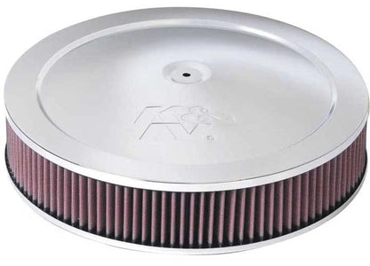 K&N Round Air Filter Assembly 60-1280 for Various Makes Models (14"x2-3/4")