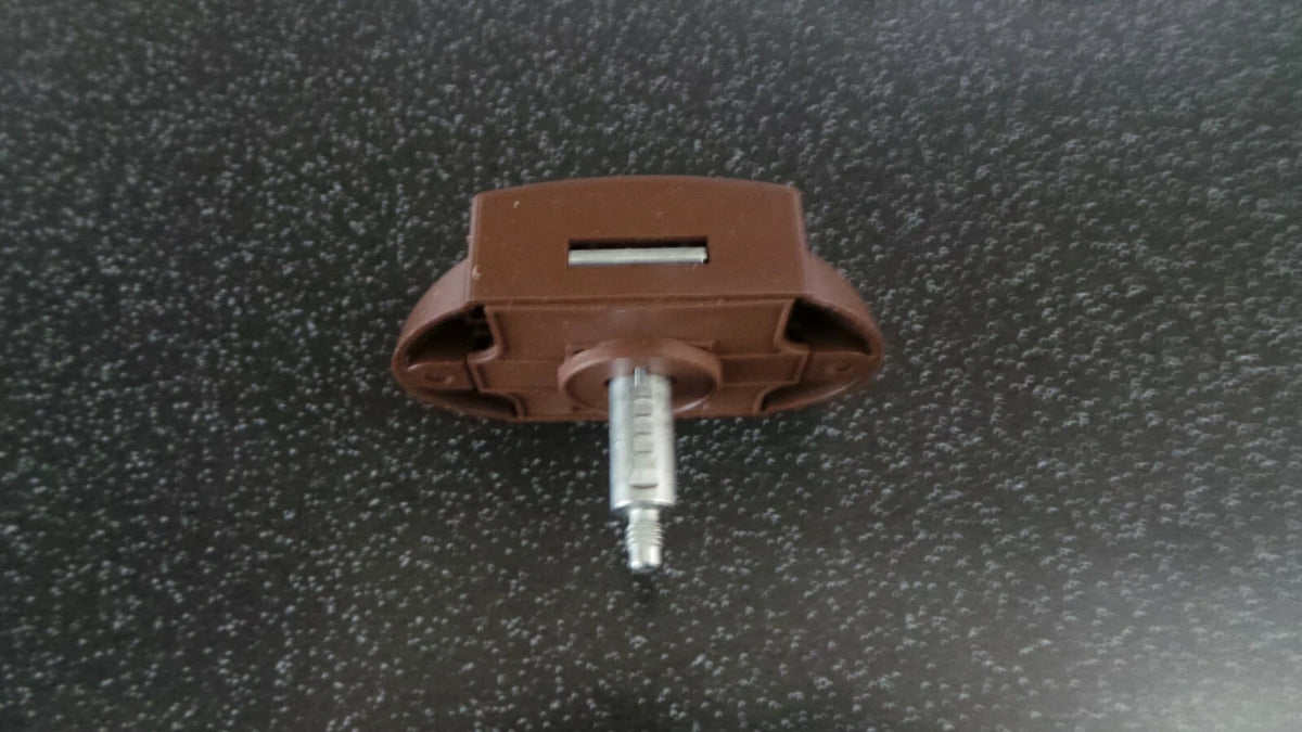 2X Push Button Door/Drawer Catch with Chrome Knob for Caravan/Motorhome/Boat