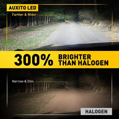 2X H3 6500K LED Fog Light Bulb Kit for AUXITO Conversion