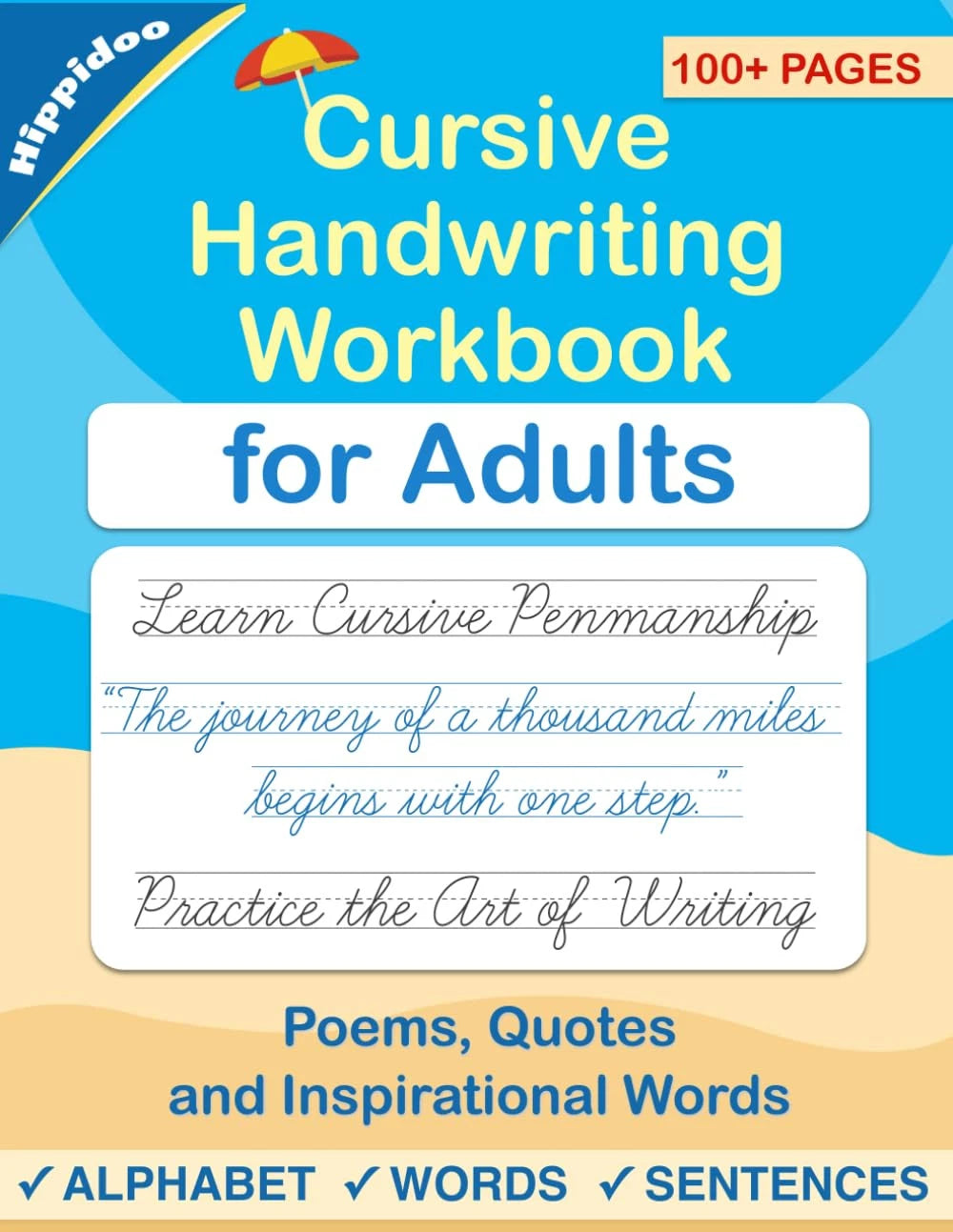 Cursive Handwriting Workbook for Adults (Learn to Write in Cursive)